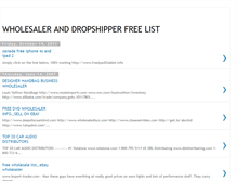 Tablet Screenshot of freewholesaler.blogspot.com