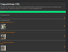 Tablet Screenshot of capuchinhas.blogspot.com