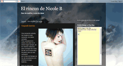 Desktop Screenshot of elrincondenicoleb.blogspot.com