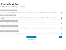 Tablet Screenshot of brownvillewriters.blogspot.com