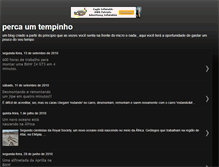 Tablet Screenshot of percaumtempinho.blogspot.com