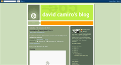 Desktop Screenshot of davidcamiro.blogspot.com