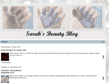 Tablet Screenshot of beautyblog-sarah.blogspot.com