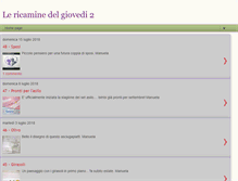 Tablet Screenshot of lericaminedelgiovedi2.blogspot.com