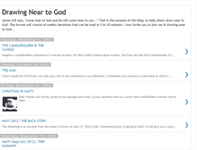 Tablet Screenshot of drawingneartogod.blogspot.com