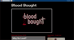 Desktop Screenshot of bloodbought7.blogspot.com