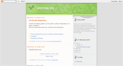 Desktop Screenshot of investingzen.blogspot.com