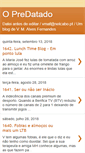 Mobile Screenshot of predatado.blogspot.com