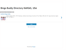 Tablet Screenshot of bingodirectorykansas.blogspot.com