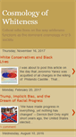 Mobile Screenshot of cosmologyofwhiteness.blogspot.com