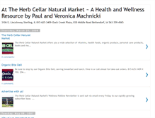 Tablet Screenshot of herbcellar.blogspot.com