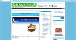 Desktop Screenshot of doddyestiara.blogspot.com