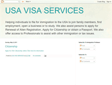 Tablet Screenshot of immigrationprofessor.blogspot.com
