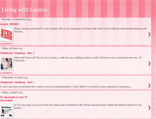 Tablet Screenshot of misslaurenv.blogspot.com