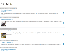 Tablet Screenshot of epicagility.blogspot.com