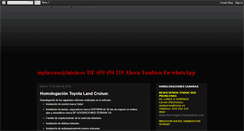 Desktop Screenshot of homologacionescanarias.blogspot.com