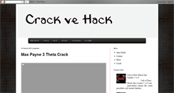 Desktop Screenshot of crackvehack.blogspot.com