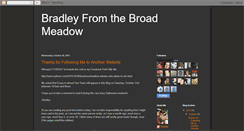 Desktop Screenshot of bradleyfromthebroadmeadow.blogspot.com