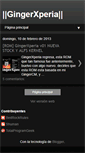 Mobile Screenshot of gingerxperia.blogspot.com