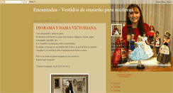 Desktop Screenshot of encantadasvestidos.blogspot.com