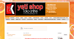 Desktop Screenshot of k2yetishop.blogspot.com