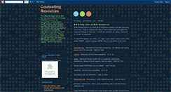 Desktop Screenshot of counsellingresources.blogspot.com