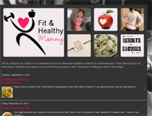 Tablet Screenshot of fitnhealthymommy.blogspot.com