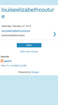 Mobile Screenshot of louiseelizabethcouture.blogspot.com