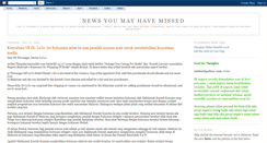 Desktop Screenshot of newsyoumavemissed.blogspot.com