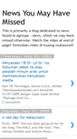 Mobile Screenshot of newsyoumavemissed.blogspot.com