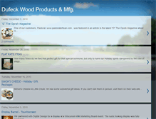 Tablet Screenshot of dufeckwood.blogspot.com