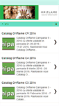 Mobile Screenshot of catalog-cosmetice-oriflame.blogspot.com