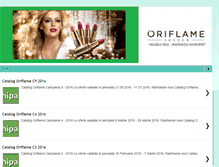 Tablet Screenshot of catalog-cosmetice-oriflame.blogspot.com