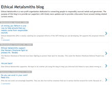 Tablet Screenshot of ethicalmetalsmithsblog.blogspot.com