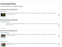 Tablet Screenshot of larawangpinoy.blogspot.com