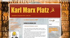 Desktop Screenshot of karlmarxplatz.blogspot.com