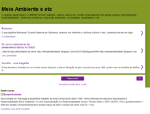 Tablet Screenshot of meioambienteeetc.blogspot.com