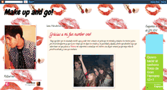 Desktop Screenshot of makeupandgoo.blogspot.com