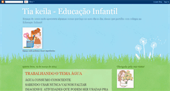 Desktop Screenshot of keilasantoseducacaoinfantil.blogspot.com