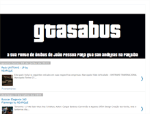 Tablet Screenshot of gtasabus.blogspot.com
