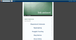 Desktop Screenshot of linkantiteori.blogspot.com