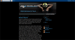 Desktop Screenshot of michaeljohnsonperformance.blogspot.com