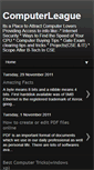 Mobile Screenshot of computerleague.blogspot.com