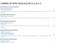 Tablet Screenshot of carrerademusicaumsa.blogspot.com