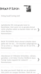 Mobile Screenshot of einfachundschoen.blogspot.com