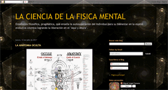 Desktop Screenshot of lacienciadelafisicamental.blogspot.com