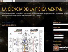 Tablet Screenshot of lacienciadelafisicamental.blogspot.com