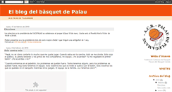 Desktop Screenshot of basquetpalau.blogspot.com