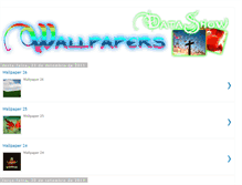 Tablet Screenshot of dtshowallpapers.blogspot.com
