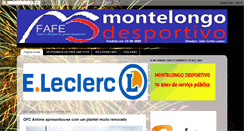 Desktop Screenshot of montelongodesportivo.blogspot.com